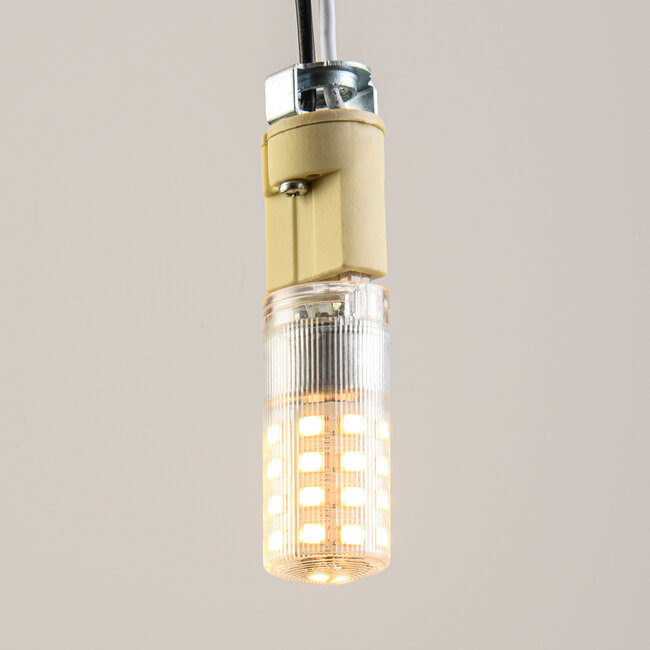 Spot LED G9 dimmable, clair, 2700K, 4,4W