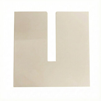Plaque de recouvrement pour système de rail monophasé, beige
