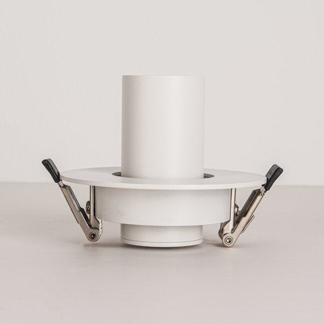 Spot encastrable apparent – blanc Ø10 cm