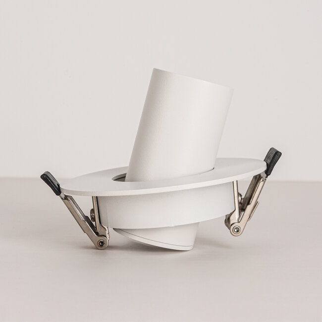 Spot encastrable apparent – blanc Ø10 cm