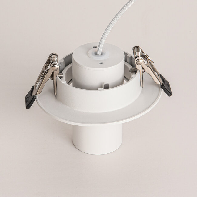 Spot encastrable apparent – blanc Ø10 cm