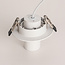 Spot encastrable apparent – blanc Ø10 cm