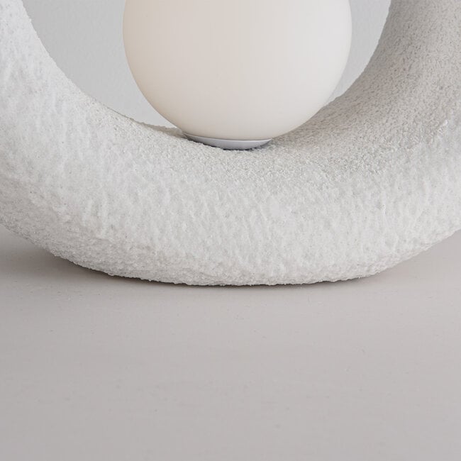 Lampe à poser Enso Wabi Sabi - blanche