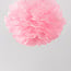 Élégant plafonnier Roselle avec plumes roses