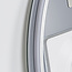 Miroir de salle de bain Lustra Ø80 cm – dimmable par effleurement, réglable en couleur avec chauffage