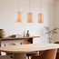 Suspension Orza à 3 lumières - lin beige