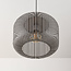 Suspension Viro en métal gris clair – Ø38 cm