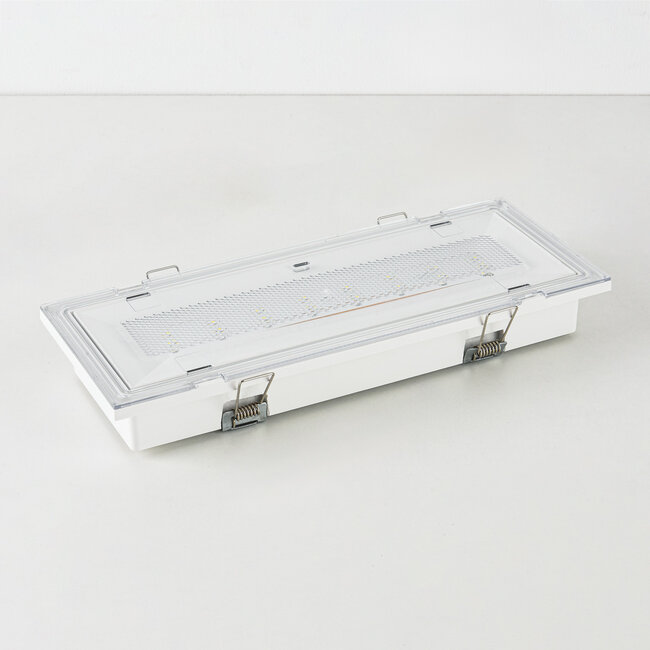 Éclairage de secours encastré 2 watts