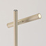 Lampadaire Zhan avec 3 spots orientables à LED intégrée et variateur tactile