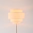 Lampadaire Zhuo avec abat-jour en lin - beige