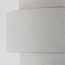 Lampadaire moderne Zhuo beige avec abat-jour en lin