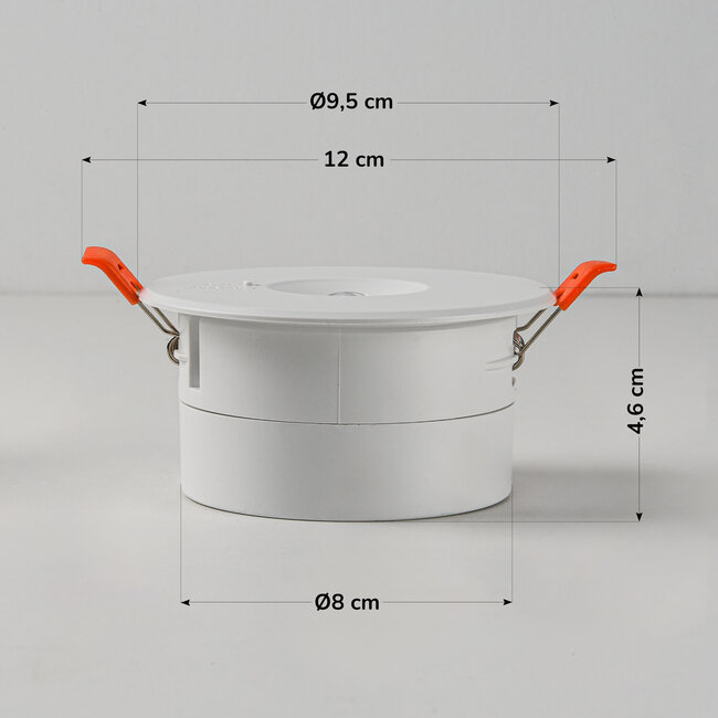 Éclairage de secours 3 watts - spot encastré