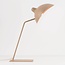 Lampe de table Virello en beige sable avec abat-jour réglable