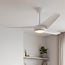 Ventilateur de plafond Angin avec LED intégrée et télécommande - blanc