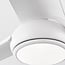 Ventilateur de plafond Angin avec LED intégrée et télécommande - blanc