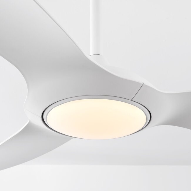 Ventilateur de plafond blanc avec LEDs et télécommande - Viento