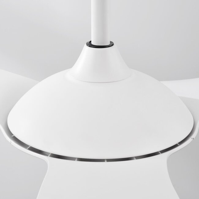 Ventilateur de plafond blanc avec LEDs et télécommande - Viento