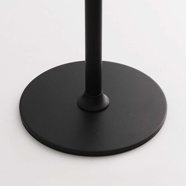 Lampe de table sans fil Silo en noir avec lumière dimmable et réglable
