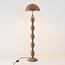 Lampadaire design Mura taupe chaud en métal