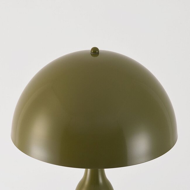 Design lampadaire Mura vert olive en métal