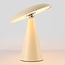 Applique rechargeable Ariso crème à variateur tactile et température de couleur réglable