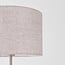 Lampadaire Avana beige avec abat-jour en lin