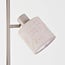 Lampadaire beige Avane à 3 lumières avec abat-jours en lin réglables