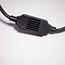 Adaptateur de raccordement E27 noir pour éclairage de Noël