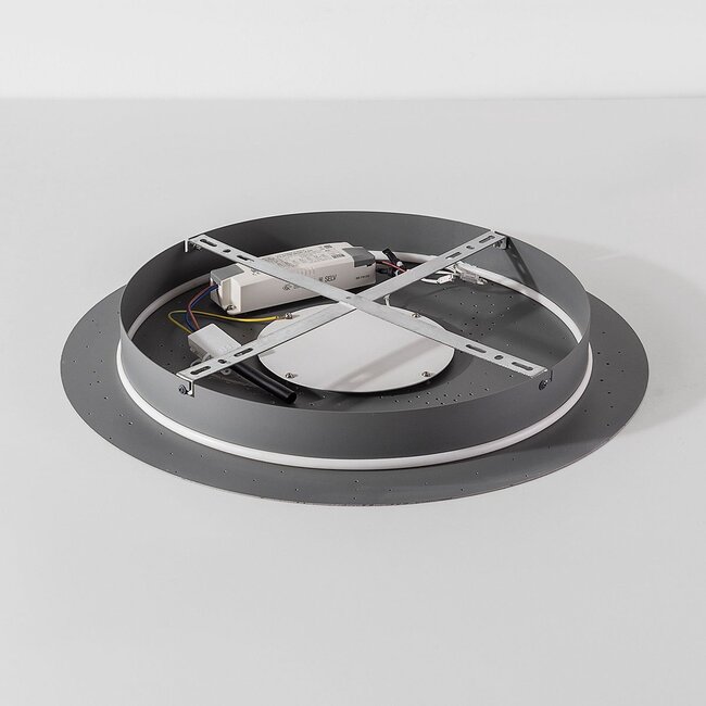 Plafonnier Lyra dimmable à 3 étapes LED - gris