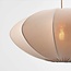 Suspension Elyora en tissu - taupe