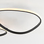 Plafonnier design Mirana 3-step dimmable - noir