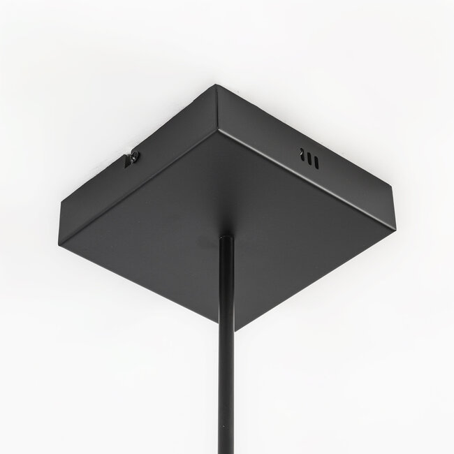 Suspension design Stellar avec LED dimmable à 3 niveaux - aspect bois