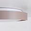 Plafonnier Ricardo en taupe à LED intégrée Ø31 cm, variateur à 3 niveaux