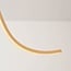 Suspension design dimmable à 3 étapes Ariana en beige chaud avec éclairage LED ondulé