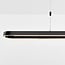 Suspension Lilia - noir avec LED à intensité variable sur 3 niveaux