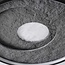 Plafonnier moderne Cercul en noir à effet pierre gris