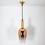 Suspension Velicia en verre dégradé - bronze et doré