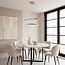 Design suspension Nivara avec LED intégrée, dimmable à 3 étapes - beige sable