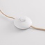Lampadaire moderne Oia avec abat-jour en lin beige