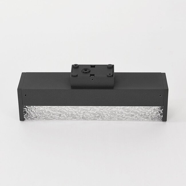 Applique d'extérieur Simon à LED intégrée en anthracite