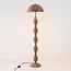 Lampadaire design Mura en métal taupe chaud