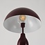 Lampadaire design Mura burgundy (rouge foncé) en métal