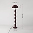 Lampadaire design Mura en métal bordeaux