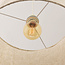 Suspension Calero en lin blanc cassé