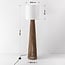 Lampadaire Papira avec abat-jour blanc
