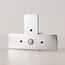 Connecteur en T pour rail monophasé - beige
