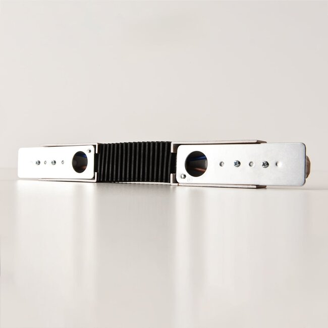 Connecteur flexible pour rail monophasé en brun