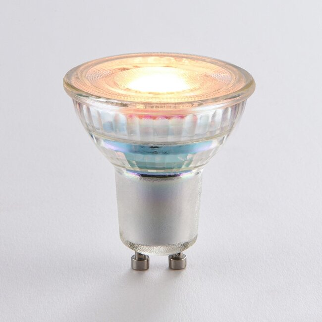 Ampoule LED GU10 dimmable avec télécommande 2,8W, 100° - 2200-6500K (télécommande vendue séparément)