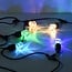 Guirlande lumineuse connectée RGBW de 15 mètres, 15 douilles suspendues, TUYA