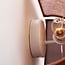 Applique murale en tissu Tova - marron